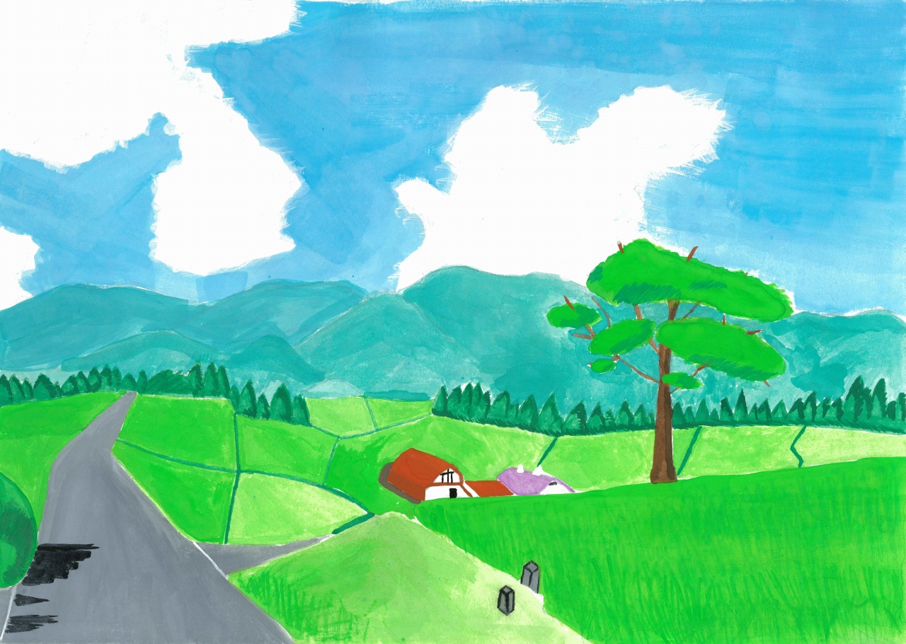 風景 画 中学